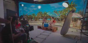 nahsom filmes netflix painel de led indoor black face da p1led para cenografia