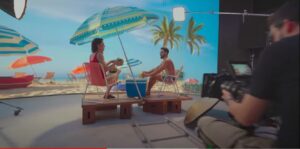 netflix nahsom filmes painel de led indoor black face da p1led para cenografia