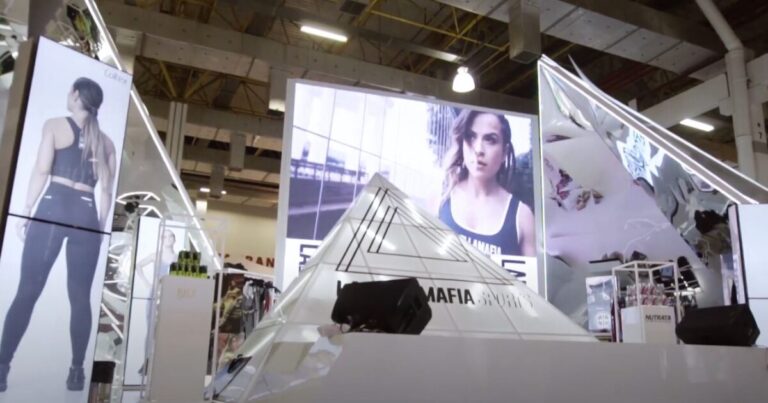 Aluguel de painel de LED para a Labellamafia