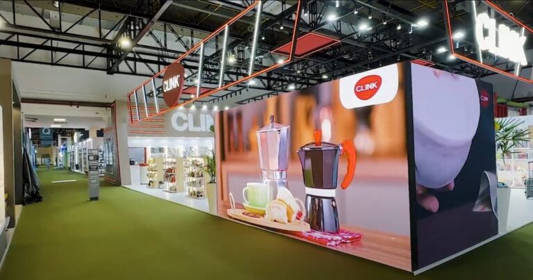 Aluguel de painel de LED para Clink na ABCASA FAIR