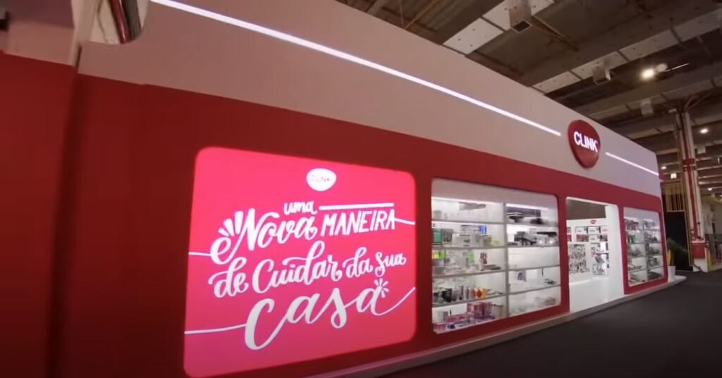 Locação de Painel de LED para a Clink