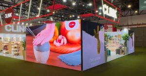 Aluguel de painel de LED para Clink na ABCASA FAIR clink5