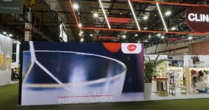 Aluguel de painel de LED para Clink na ABCASA FAIR clink5