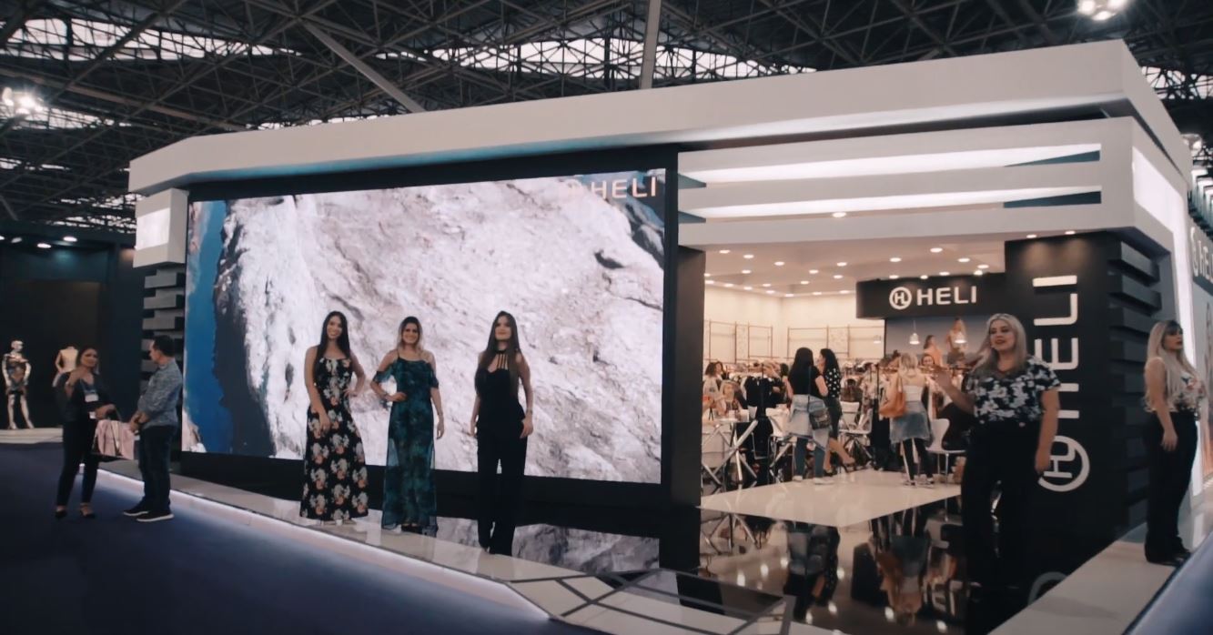 Aluguel de painel de LED para a Heli