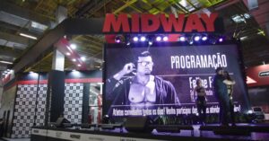 Locação de Painel de LED Indoor para Midway midway2