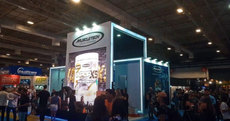 Painel de LED Indoor para Muscletech