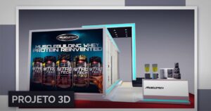 Painel de LED Indoor para Muscletech muscletech4