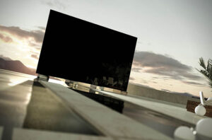 titan zeus 370 polegadas 4k area externa