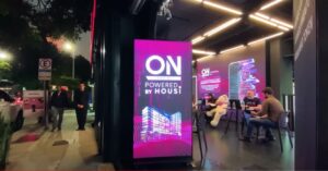 Painel de LED Indoor e Totem de LED na Vitacon vitacon3