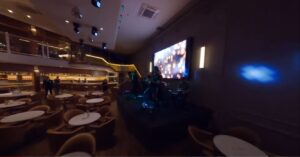 Painel de LED P2.5 Indoor no Café Photo cafe1