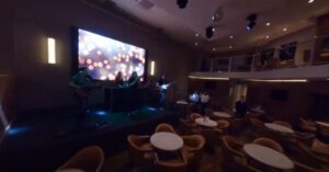 Painel de LED P2.5 Indoor no Café Photo cafe2