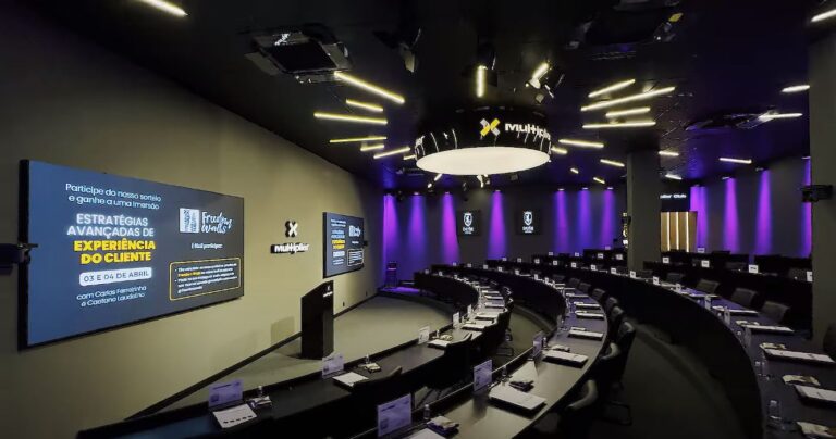 Painel de LED Indoor P2.5 na Multiplier