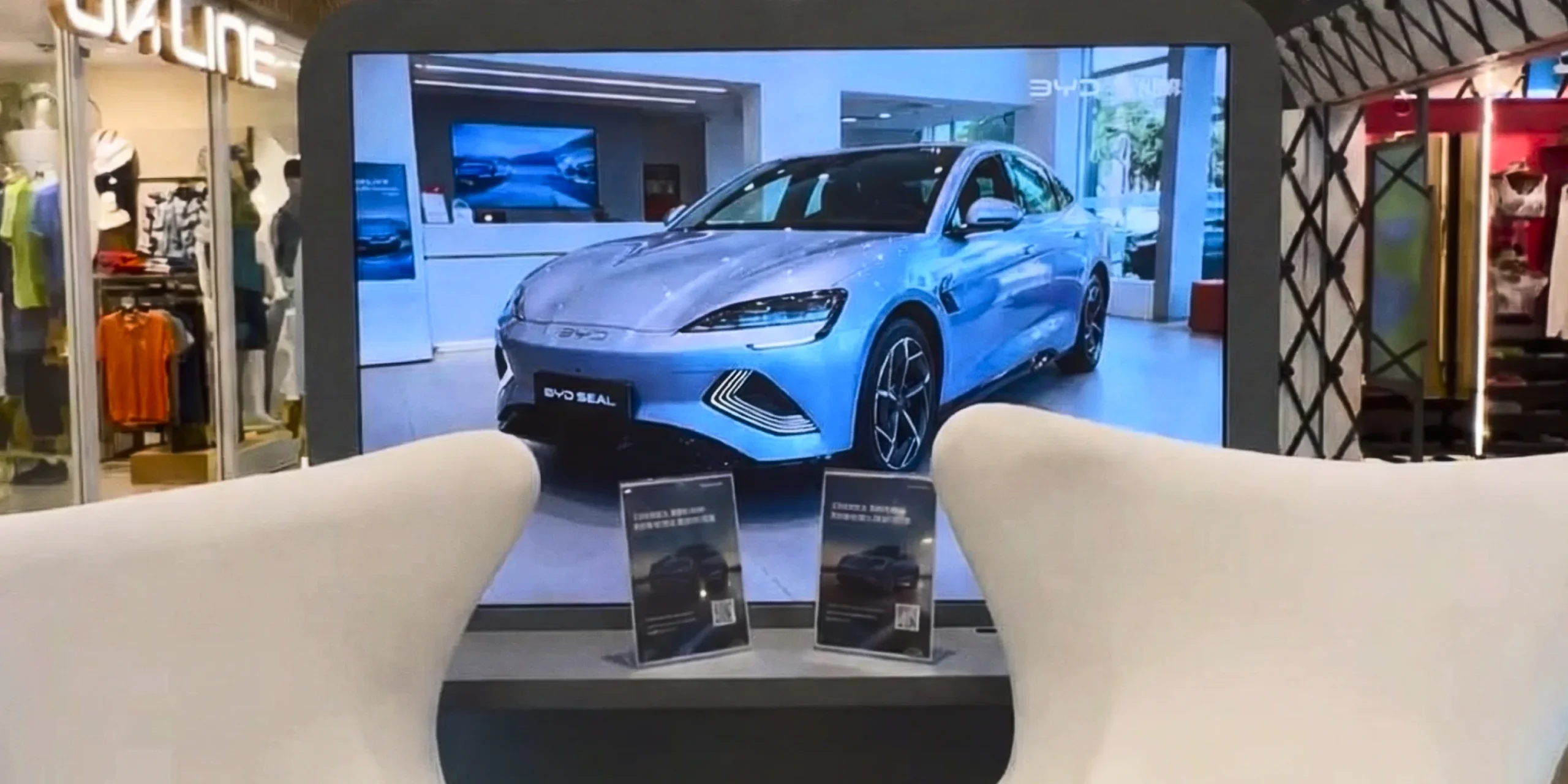 Estands — A BYD Construindo um Futuro Sustentável com a P1LED