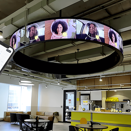 Painel de LED flexível na 99