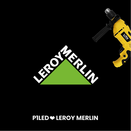 P1LED e Leroy Merlin